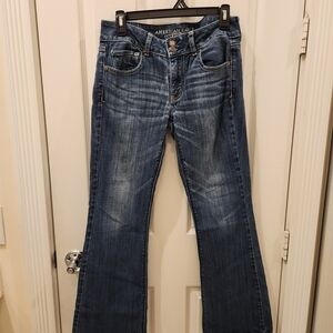 American Eagle Outfitters Women's Blue Jeans Artist Stretch 8